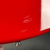 Wear on back of Used 2022 Fender American Vintage II 66 Jazzmaster Dakota Red.