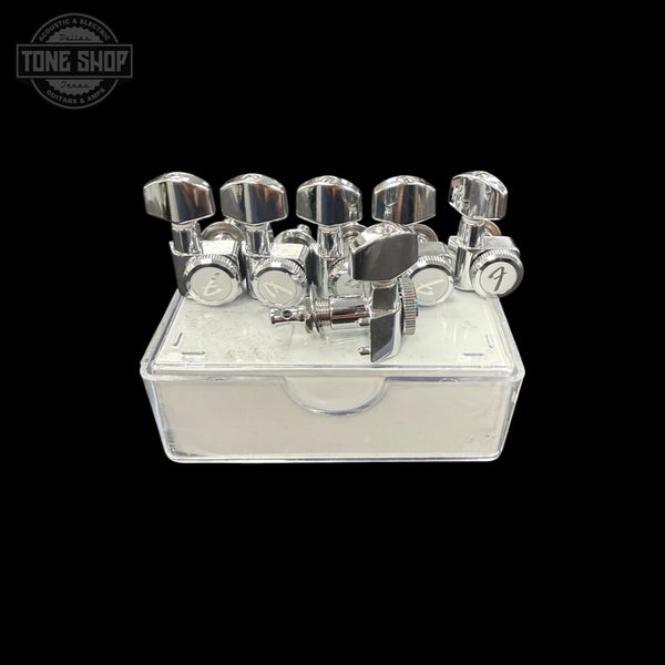 Front of Used Fender Staggered Locking Tuners Set TFW3843.