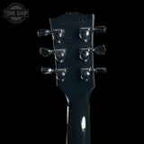 Back of headstock of Used 2026 Gibson Les Paul Studio Dark.