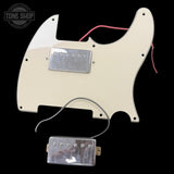 Top of Used Fender Blacktop "Hot Vintage" Tele HH Mod Kit(13.34Ohms &13.67Ohms w/Warmoth Guard) TFW3845.