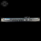 Back of Used Alesis MicroVerb III w/Fractal-9V-AC-Power-Supply.