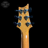 Back of headstock of Used 2018 PRS McCarty 594 Singlecut Trampas Green 10-Top.