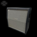 Marshall guitar amplifier cabinet on a black background with 'Tone Shop' logo.