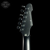 Back of headstock of Used ESP LTD Phoenix Black Metal 6.