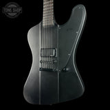 Front angle of Used ESP LTD Phoenix Black Metal 6.