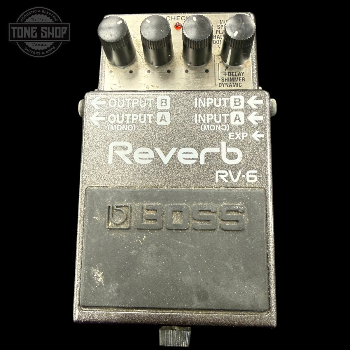 Top of Used Boss RV-6 TFW3861.
