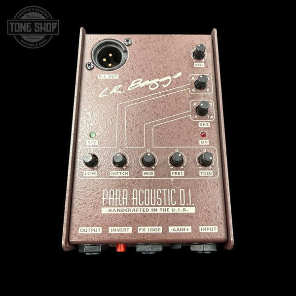 Top of Used L.R. Baggs ParaAcoustic Direct Box TFW3863.