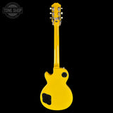 Full back of Used Epiphone Les Paul Special TV Yellow.