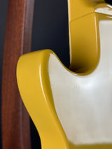 Scratches on back of Used Epiphone Les Paul Special TV Yellow.