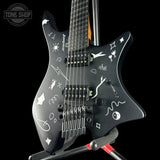 Front angle of Used Strandberg Boden Standard NX 6 Plini Edition Mirage.