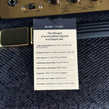Hang tag for Magnatone Baby M-80 12w 1x10 Tube Combo Amp Slash Purple Python.