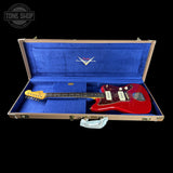Fender Custom Shop TSG Exclusive 1962 Jazzmaster Chambered Seminole Red in case.