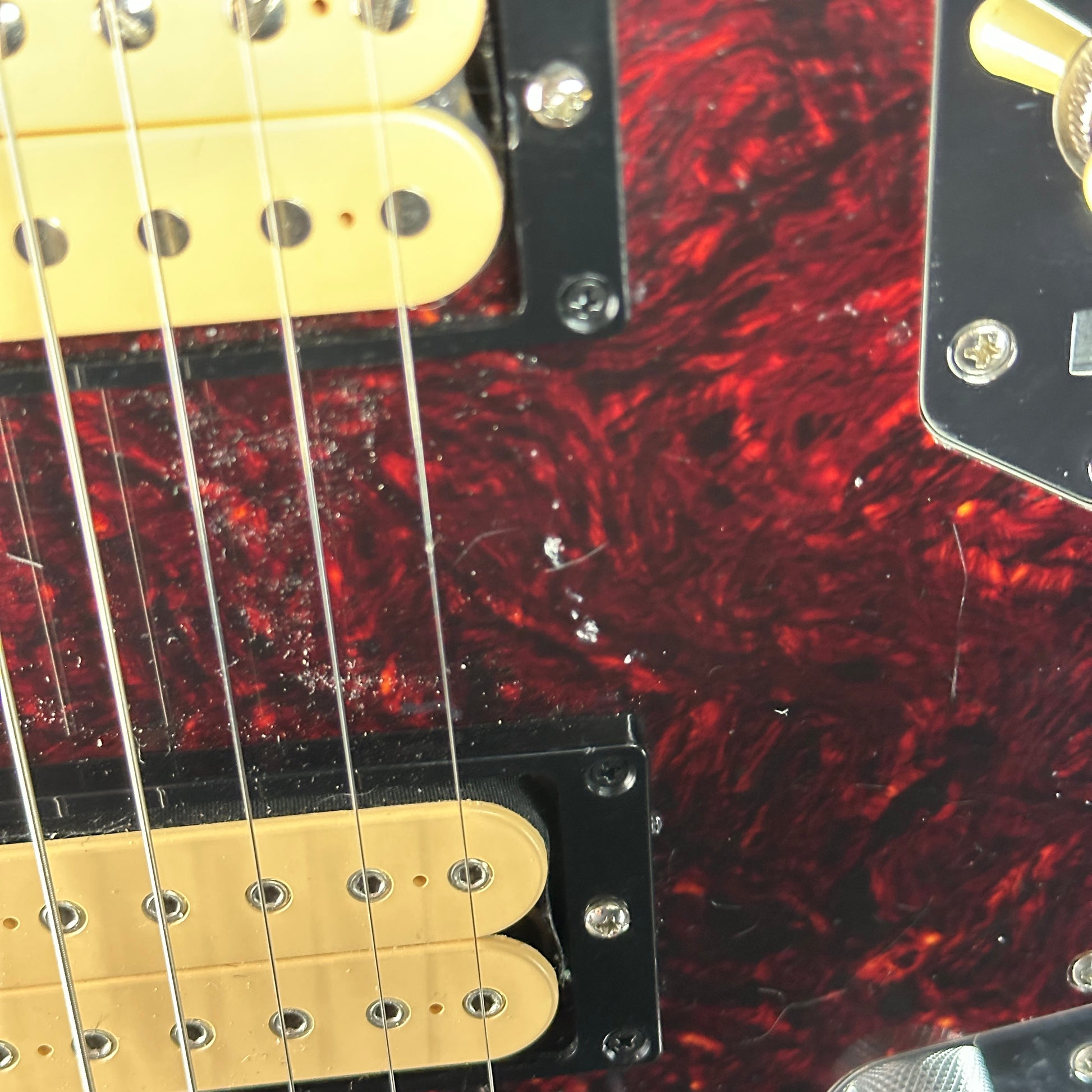 Close up of more dinks on the body.