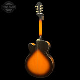 Back of Used Epiphone J-200 EC Studio TFW3931.