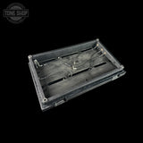 Bottom of Used West Coast 28x16 Pedalboard.