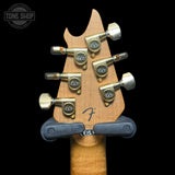 Back of headstock of Used 2024 EVH Wolfgang Special TOM Oxblood.
