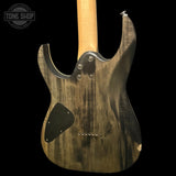 Back of body of Used 2007 Ibanez RG3EX1 Trans Black TFW3928.