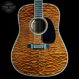 Front of Used 2023 Martin Custom Shop 41 Style D-14 Quilted Sapele.