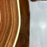 Scratches on back of Used 2025 Martin Custom Shop 28 Style Dread Adi/Wild Grain EIR.