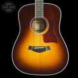 Front of Used Taylor 410E LTD Baritone Sunburst.
