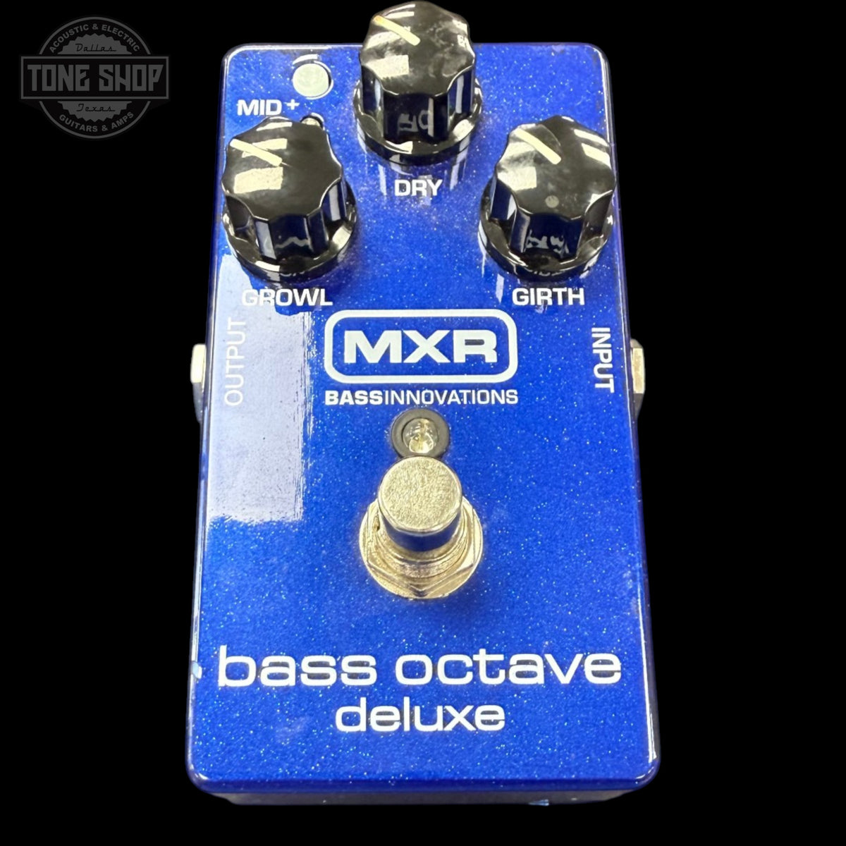 Top of Used MXR Bass Octave Deluxe Pedal M288.