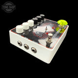 Front right angle of Used Electro Harmonix Soul POG Multi-Effects Pedal.