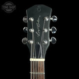 Headstock of Used Sire Larry Carlton L3 Black.
