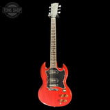 Full frontal of Used 2008 Gibson SG Classic w/P90s Cherry.