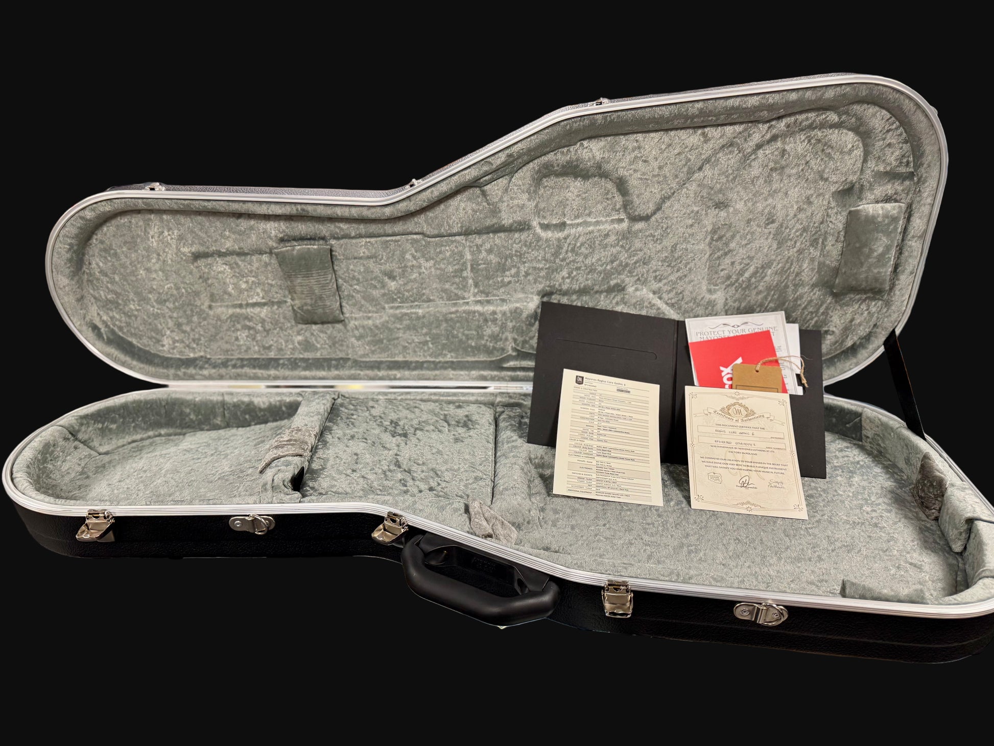 Case for Used Mayones Regius Core Gothic 6 w/case TSS6301