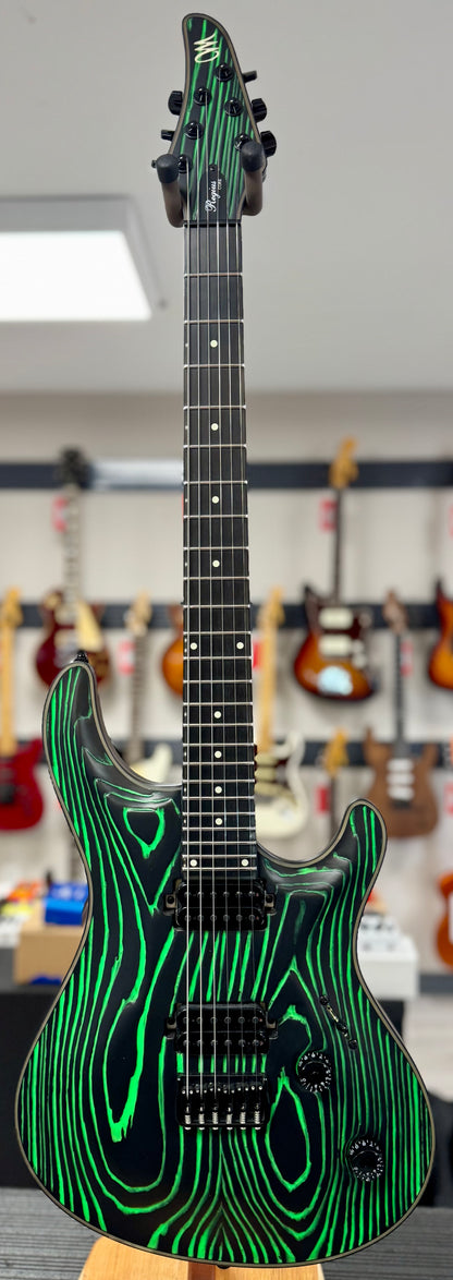 Front of whole Used Mayones Regius Core Gothic 6 w/case TSS6301