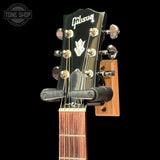 Headstock of Used 2025 Gibson M2M J-45 Long Scale Vintage Sunburst.