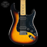 Front of Used 2010 Fender FSR HH Strat Sunburst.