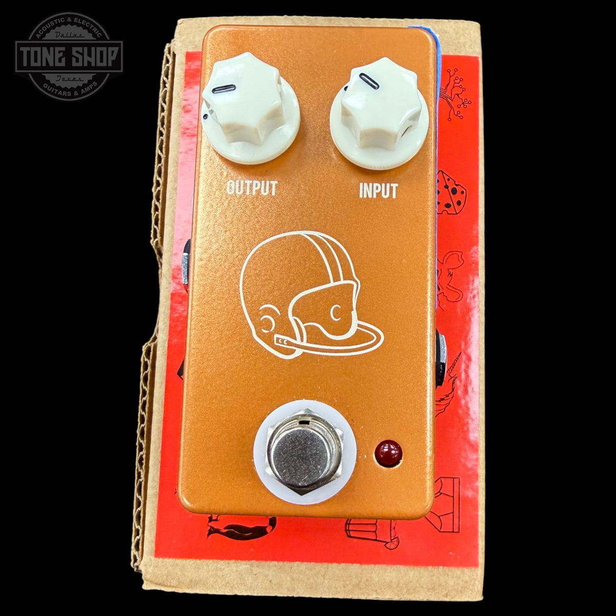 Top of Used JHS Pedals Fumble Clean Boost Pedal.