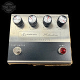 Top of Used Jackson Audio Twin Twelve 1484 Silvertone Pedal.