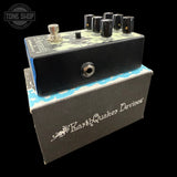 Right angle of Used EarthQuaker Devices Aftermath Other Worldly Reverb Pedal.