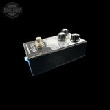 Left angle of Used EarthQuaker Devices Plumes Small Signal Shredder Pedal.