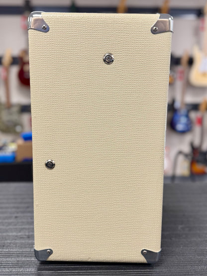 Right Side of Used Stage Right 611815by Monoprice 15W Tube Amp w/ Celestion Seventy80 Speaker TSS6329