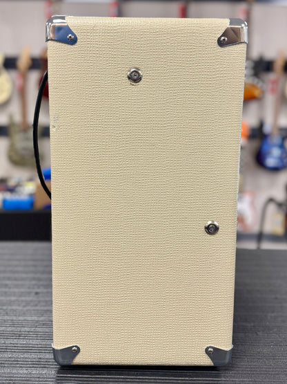 Left Side of Used Stage Right 611815by Monoprice 15W Tube Amp w/ Celestion Seventy80 Speaker TSS6329