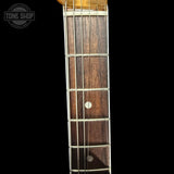 Neck of Used 2018 Fender Limited Edition Jazz-Tele 2-Color Sunburst.