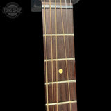 Neck of Used 2025 Acoustasonic Standard Telecaster Honey Burst.