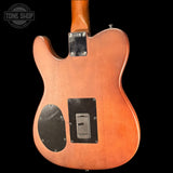 Back of body of Used 2025 Acoustasonic Standard Telecaster Honey Burst.