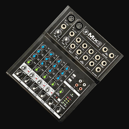 Used Mackie Mix 8 8-Channel Mixer TSS6337