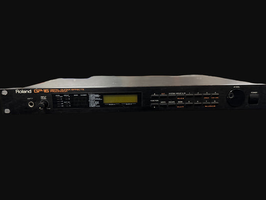Used Roland GP-16 Studio Multi-Effect Rack Processor TSS6336