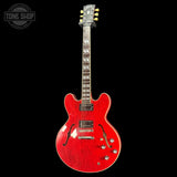 Full frontal of Used 2025 Gibson ES-345 60's Cherry.