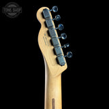 Back of headstock of Used 2024 Fender Player II HH Telecaster Sunburst.