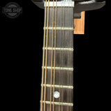Headstock of Used 2025 Gibson Custom Shop F-5G Mandolin.
