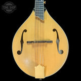 Front of Used Collings MT2V A-Style Mandolin Natural.