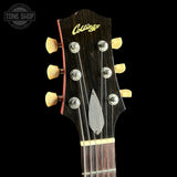 Headstock of Used Collings CL Custom 390 Sunburst.