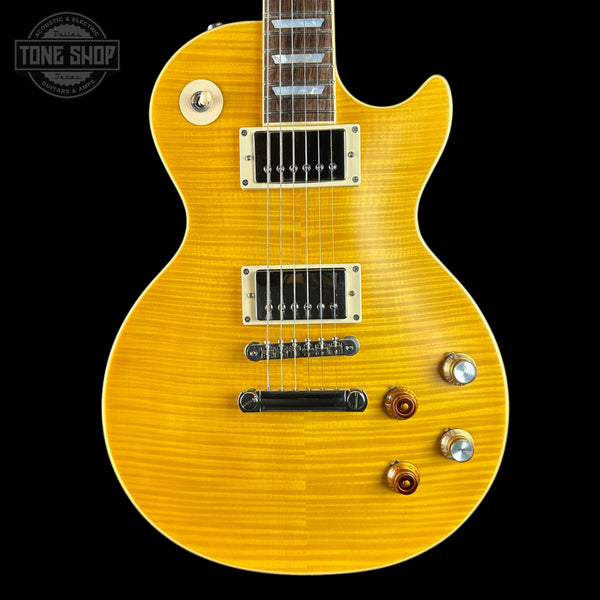 Front of Used Epiphone Kirk Hammett "Greeny" 1959 Les Paul Standard.