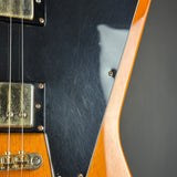 Scratches on pickguard of Used Epiphone Korina Explorer.